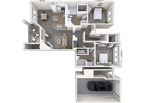 Floor plan Milam