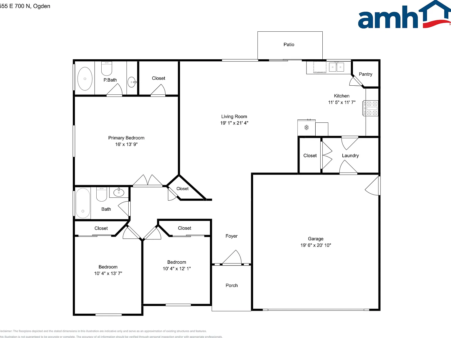 3 bed, 2.0 bath, 1390 sqft, $2,115 — Photo 2