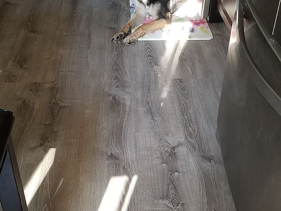New kitchen floor