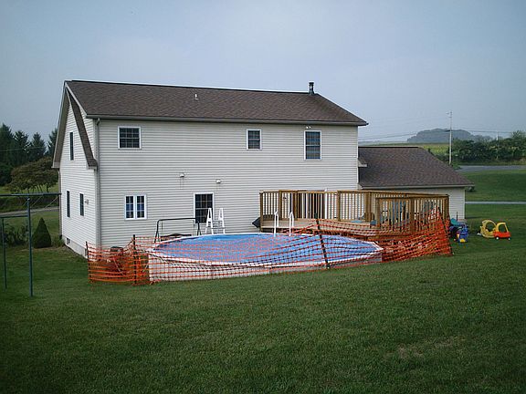 New above ground pool