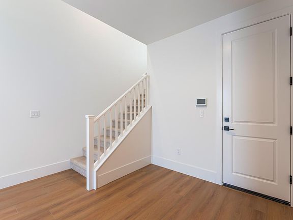 Spacious entry foyer