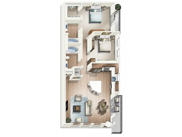 Floor plan C