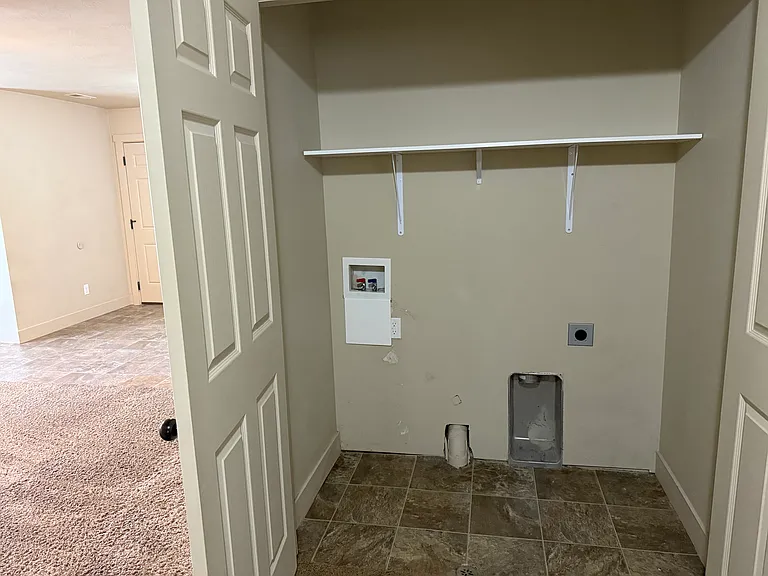 laundry closet
