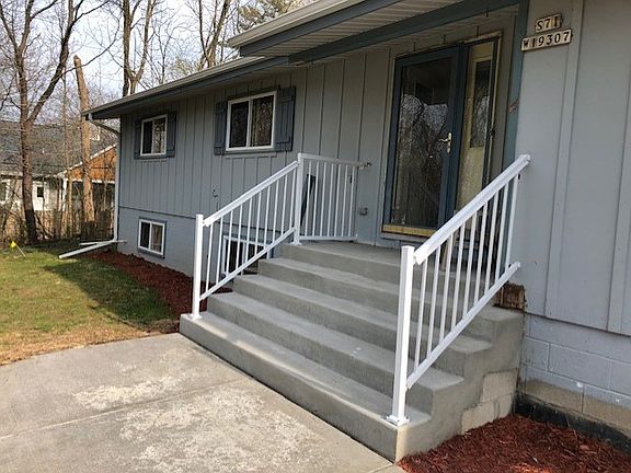 Newly poured Entrance