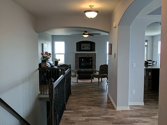 Entry looking to family room