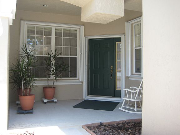Exterior covered entryway
