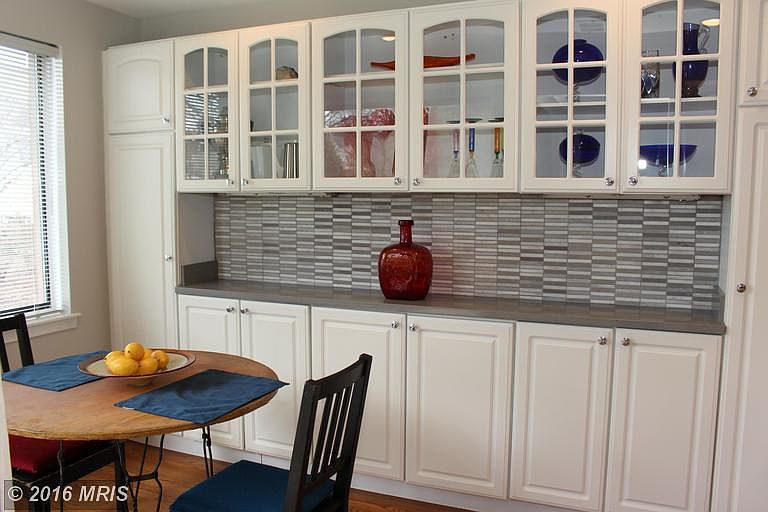 Expanded cabinetry provides ample storage