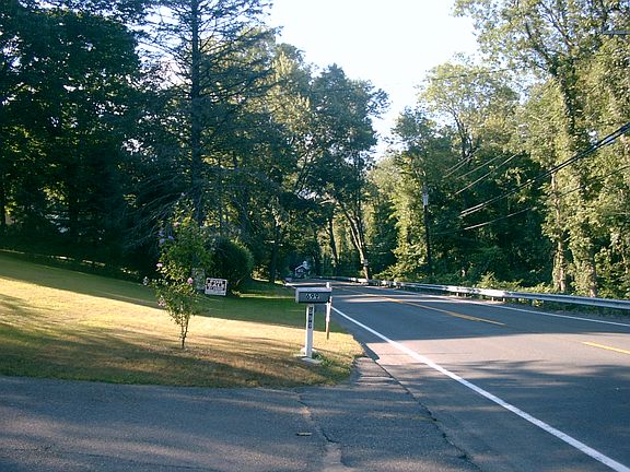 view of street/ route 7