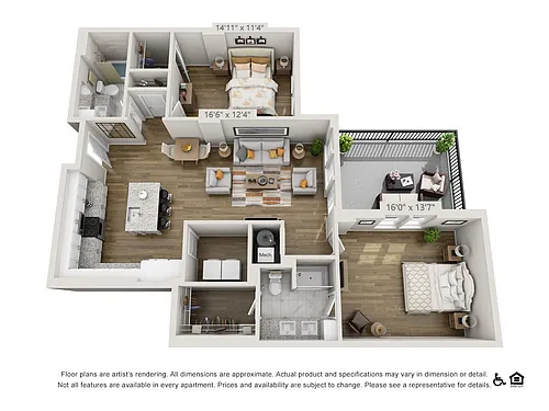 Floor plan B3