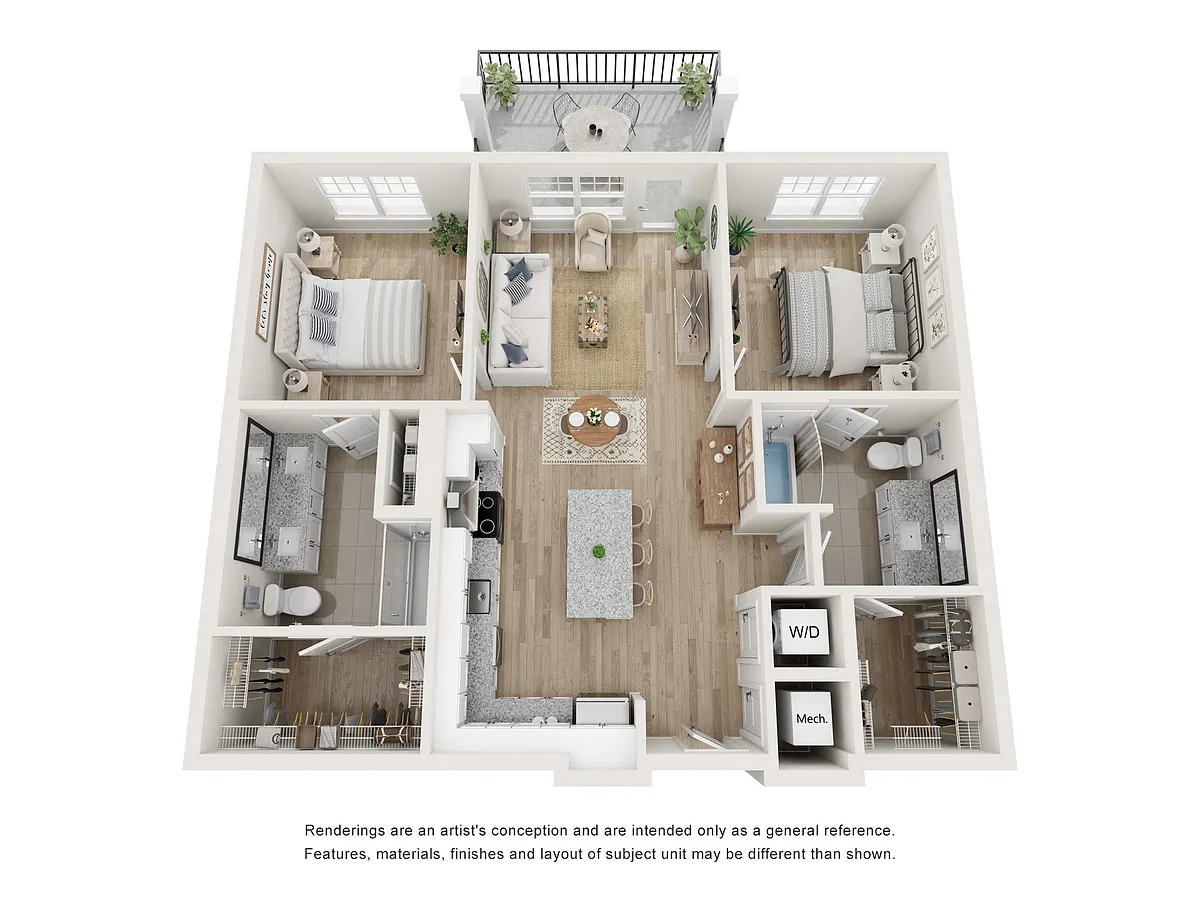 Floor plan B2E