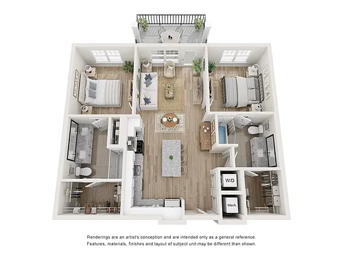 Floor plan B2E