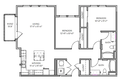 Floor plan Macmillan