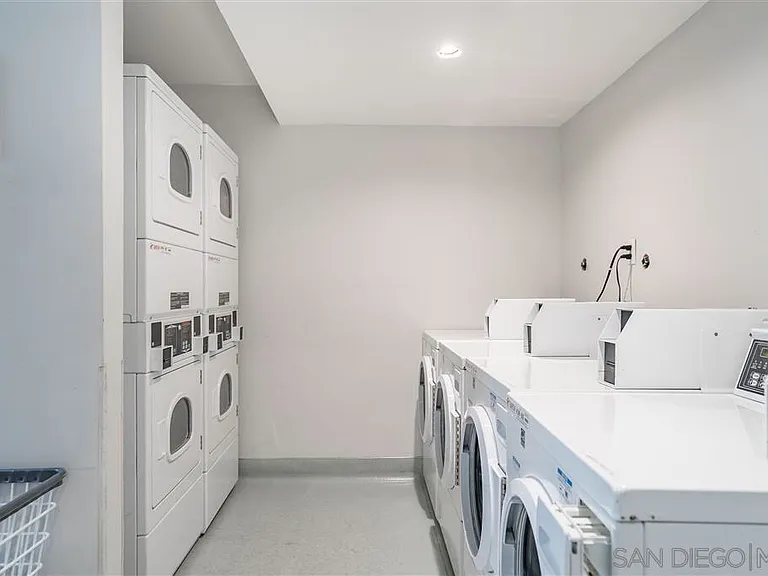 Laundry on each floor of each building