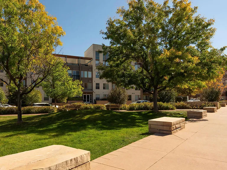 Scenic Park Setting Outside Trifecta Belmar with Walkable Access
