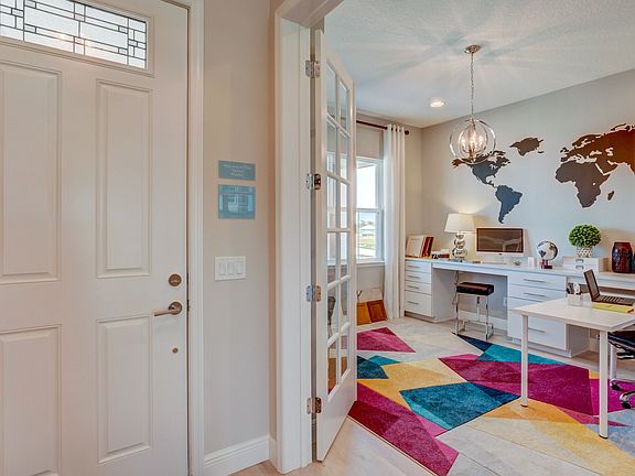 Welcoming foyer