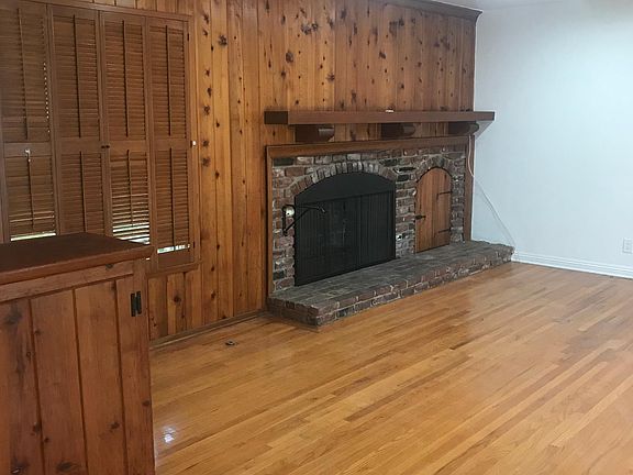 Beautiful fireplace in living room