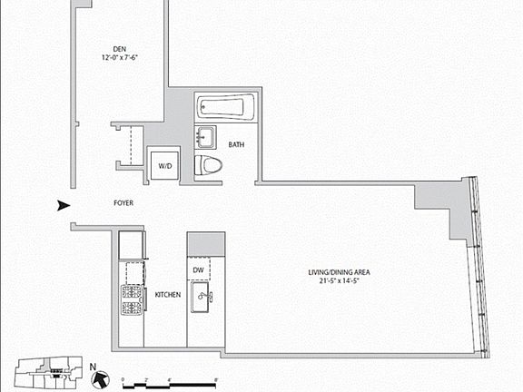 2nd image of 2 Northside Piers APT 8J