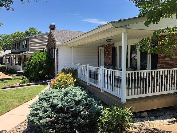 side of porch