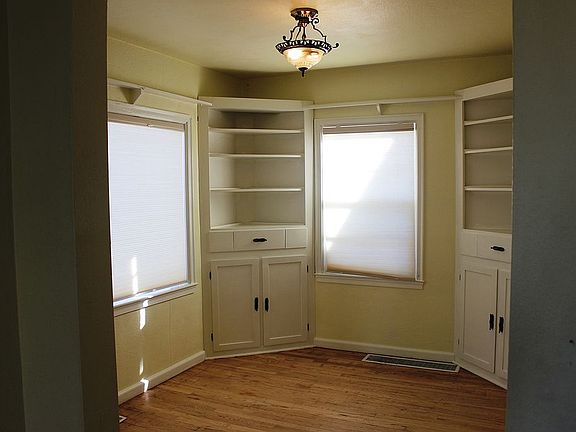 bright dining room