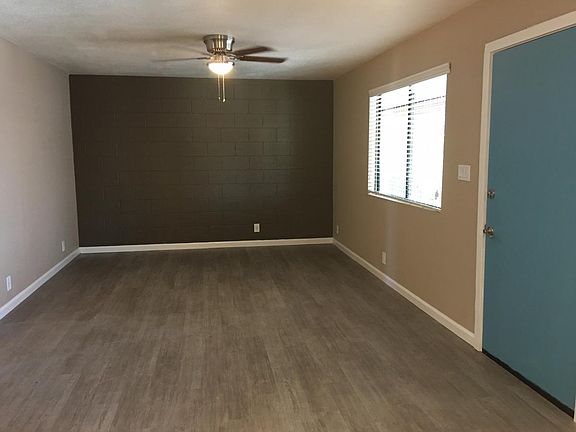 Designer fans faux wood blinds