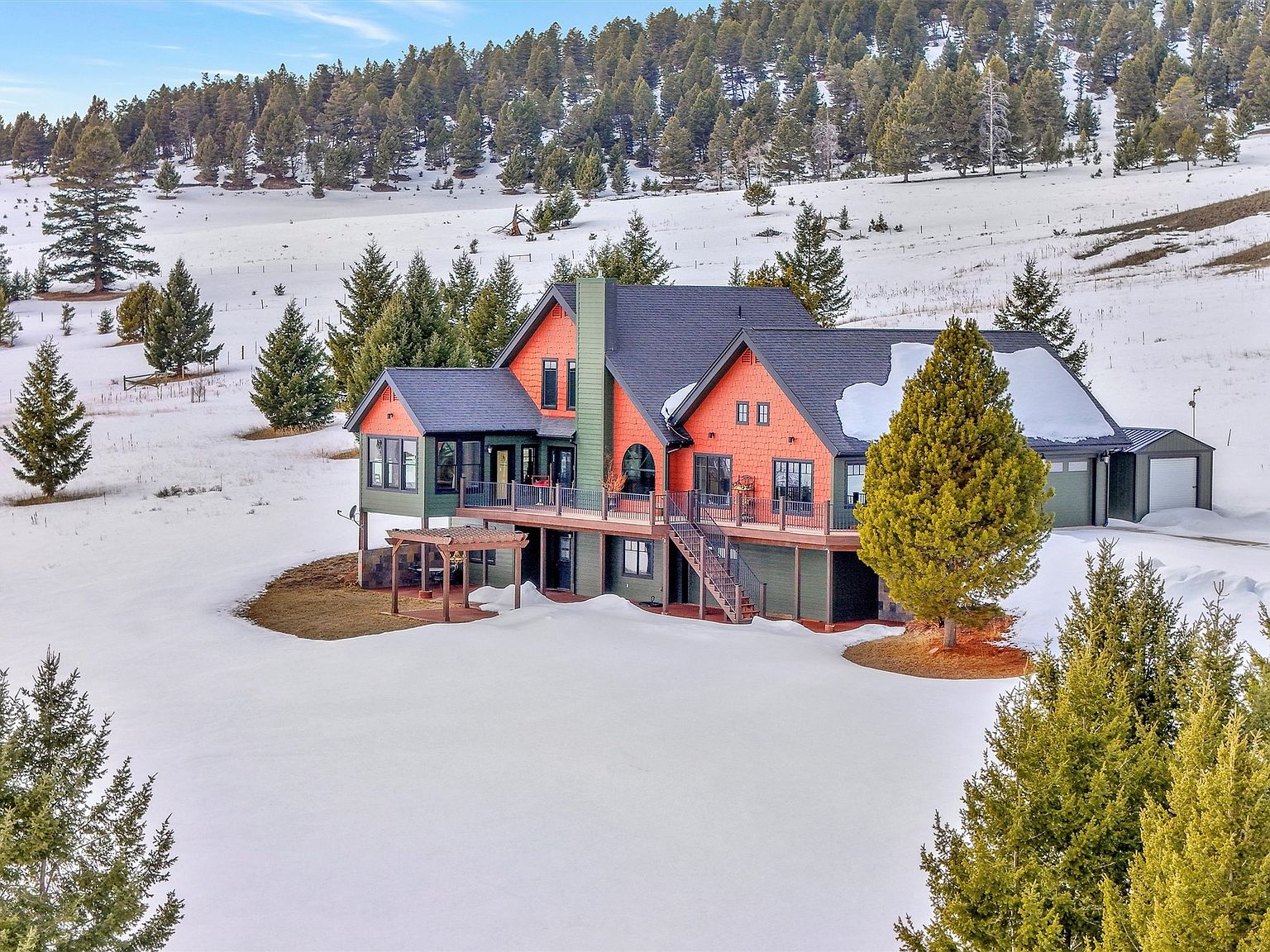 プ*！様 house on the hill / スキー柄セットアップ(100) 41 Wapiti Rd, Philipsburg, MT 59858 | Zillow