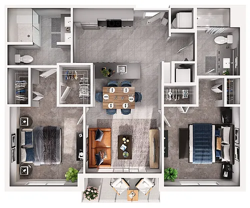 Floor plan B1