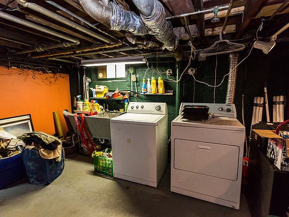 Laundry area.