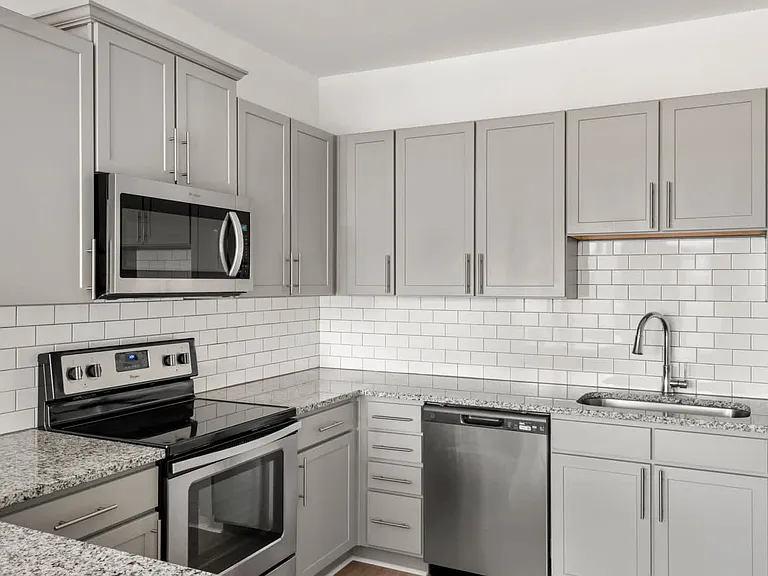 Kitchen with Stainless Steel Appliances