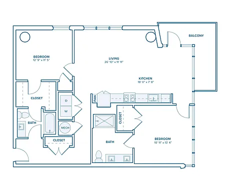 Floor plan B07