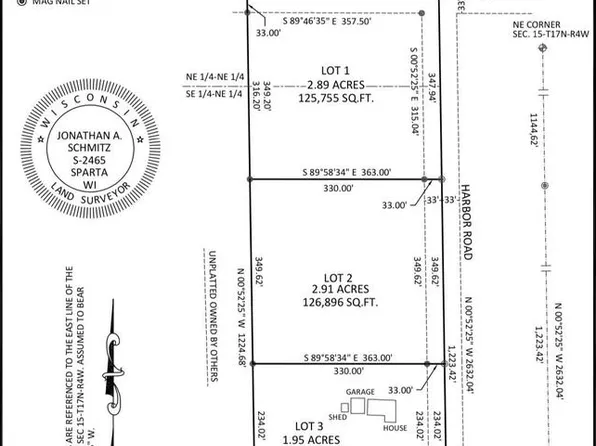 Lot 4 HARBOR ROAD, Sparta, WI 54656