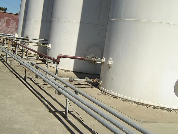 petroleum storage tanks