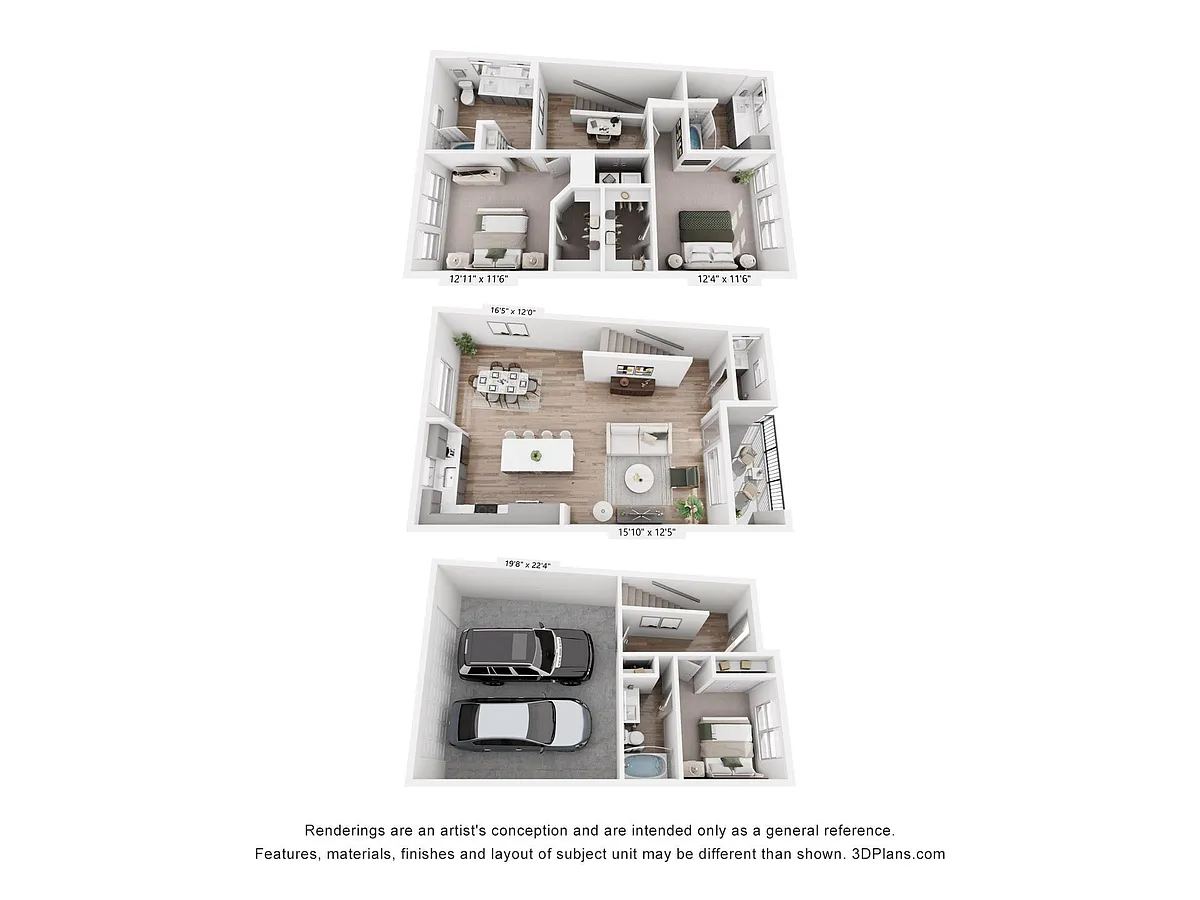 Floor plan TH4B
