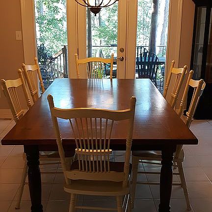Large open dining room