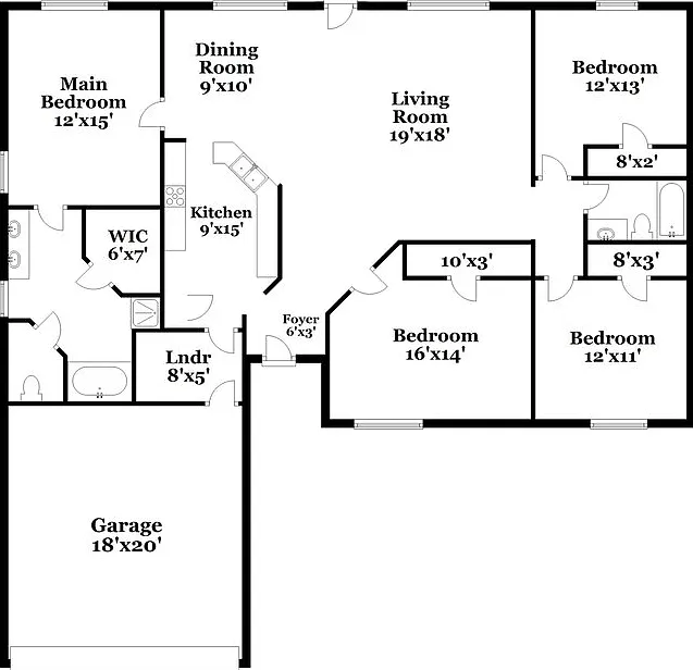 4 bed, 2.0 bath, 1788 sqft, $2,375 — Photo 2