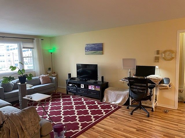Living room furnished