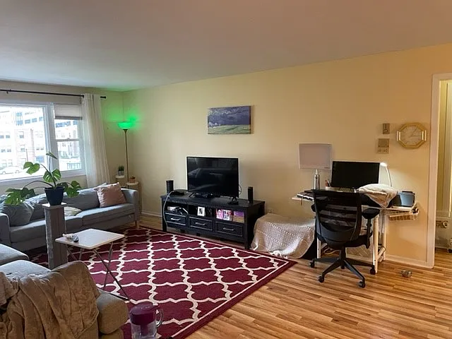 Living room furnished