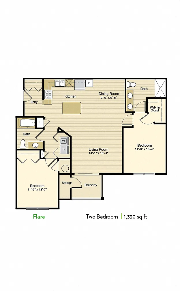Floor plan Flare