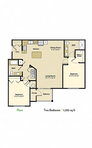 Floor plan Flare