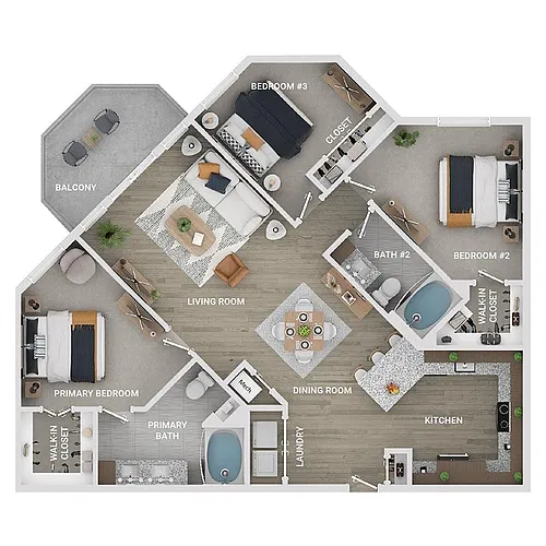 Floor plan D1