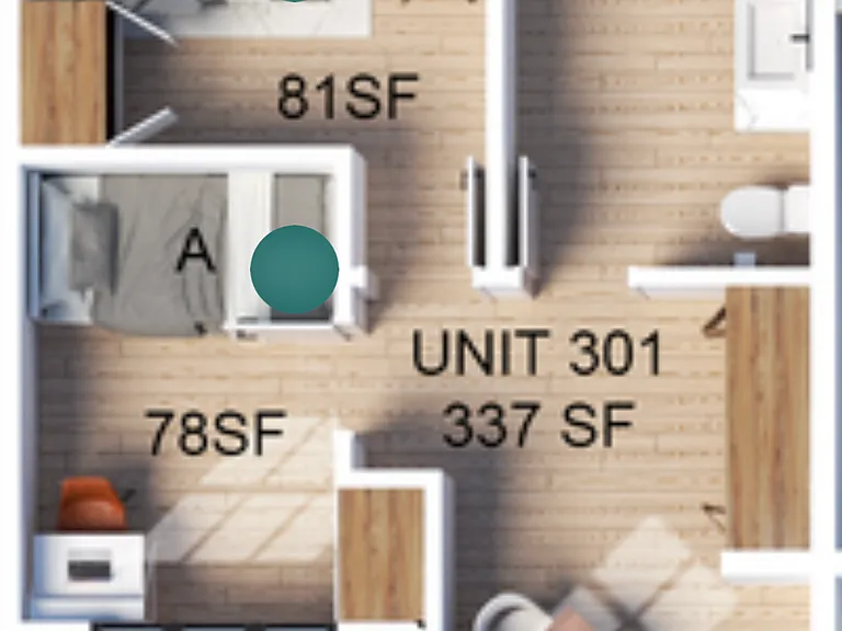 Double Suite Floor Plan Double Suite Floor Plan