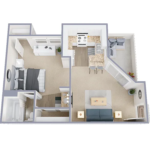 Floor plan Plan A