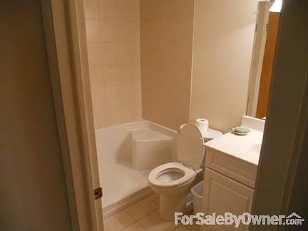 Stand inShower with Built in Seat