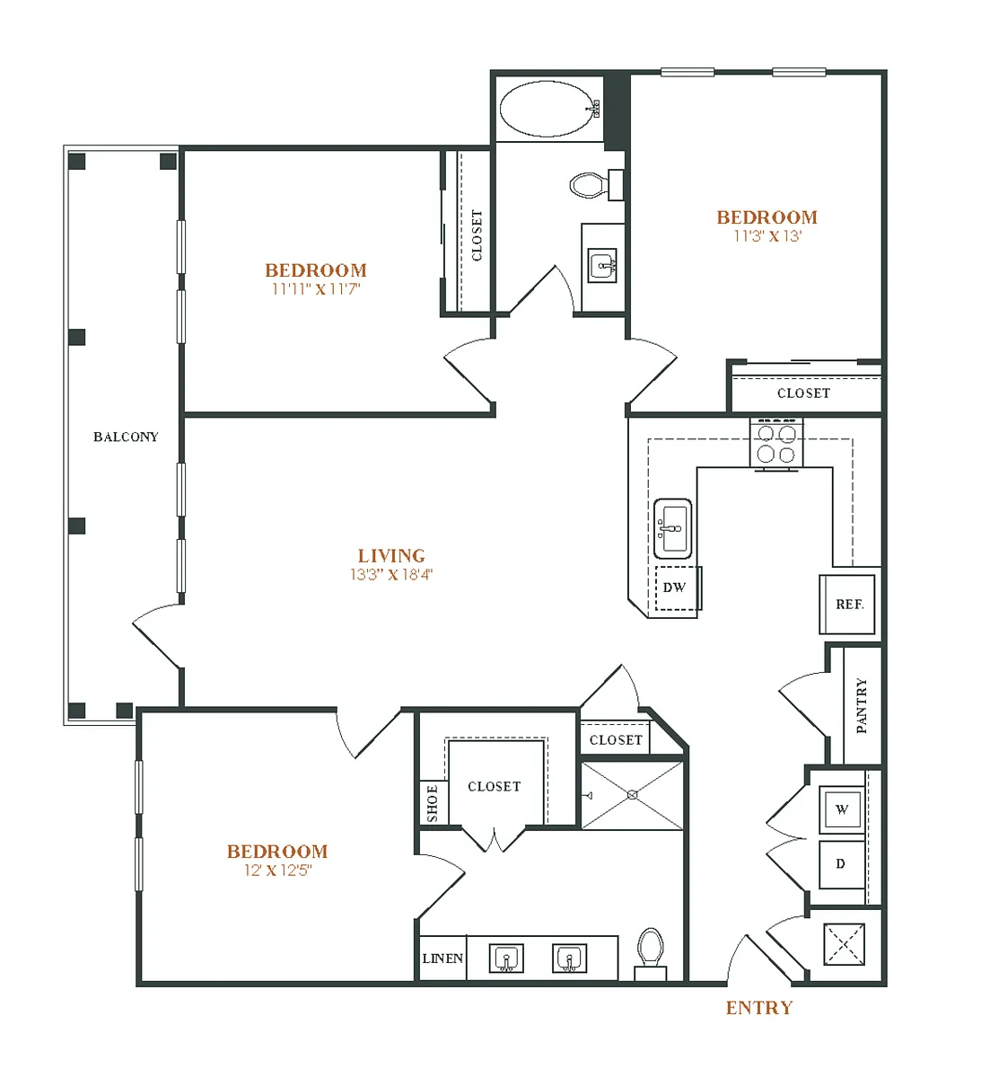 Floor plan C1
