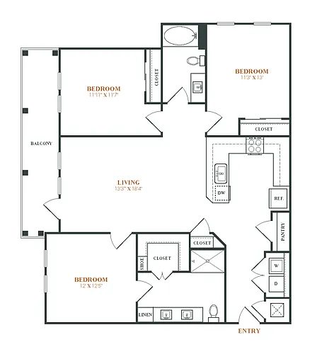 Floor plan C1