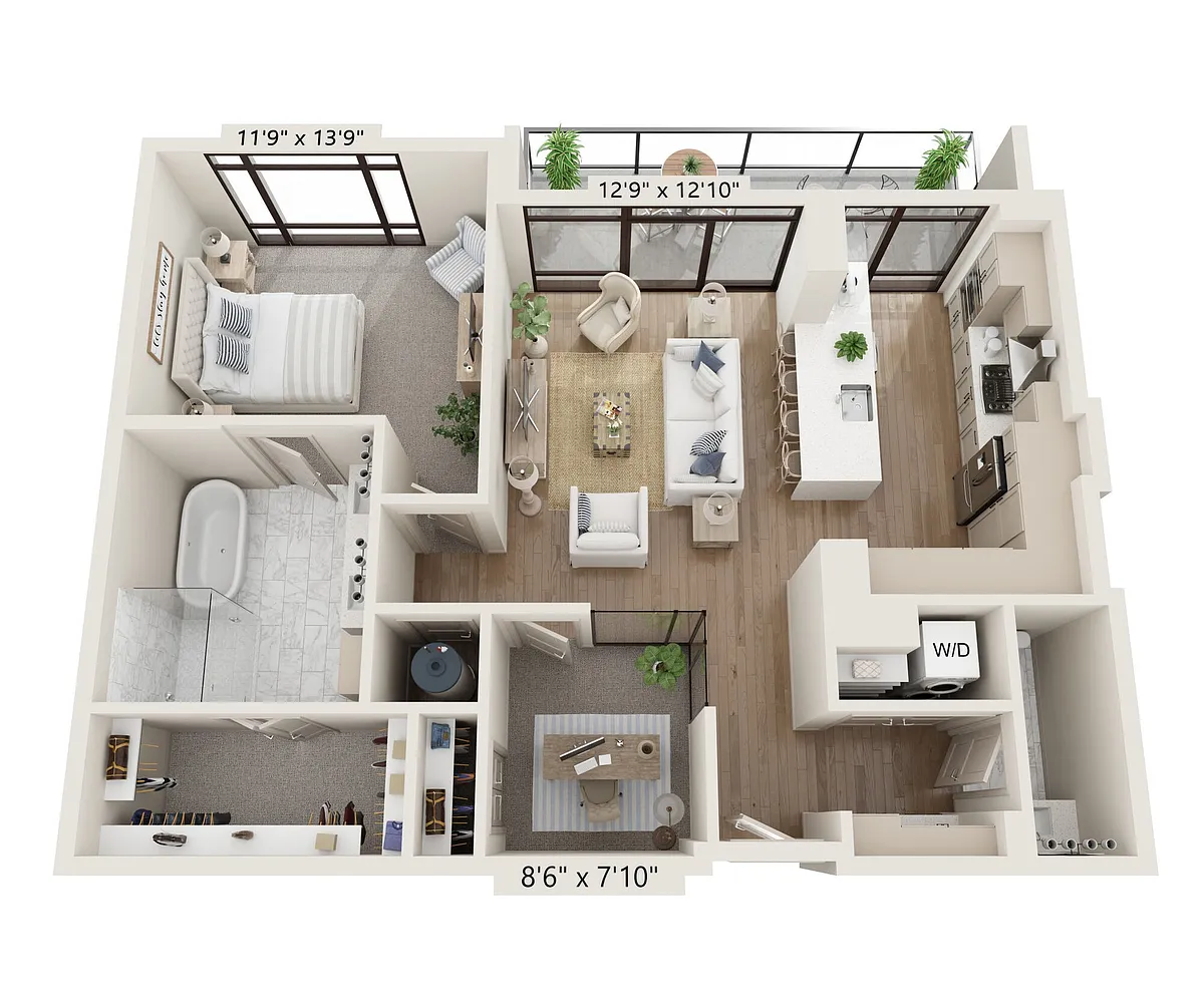Floor plan Slate 1074