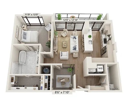Floor plan Slate 1074