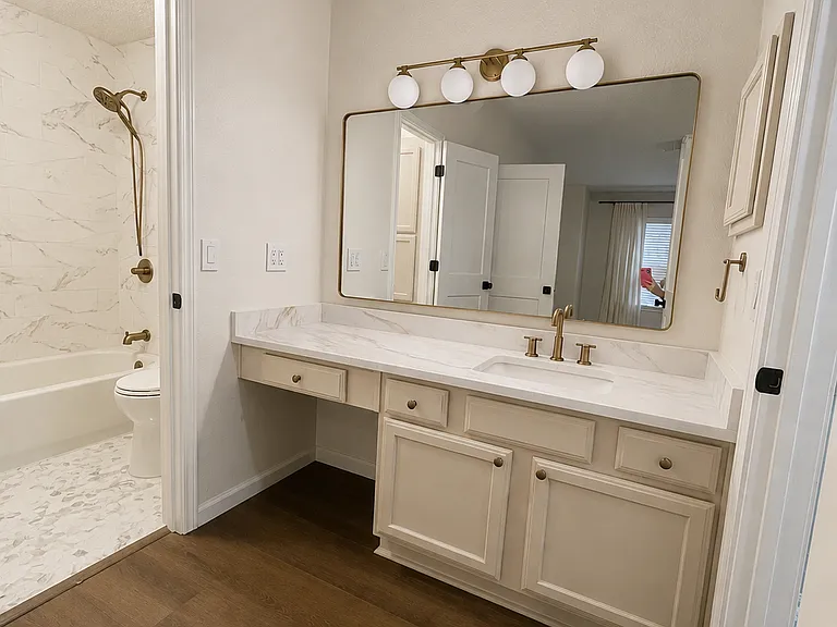 Primary Bath and Vanity