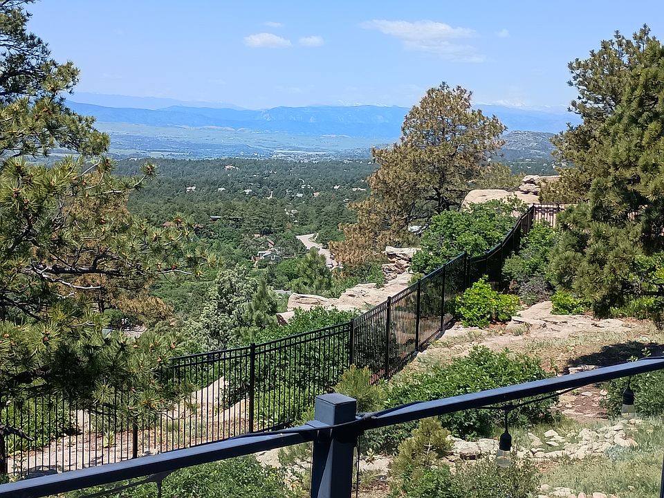 Wrought Iron fencing the entire property with views from every room