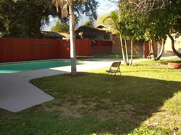 Back Yard/ Pool View