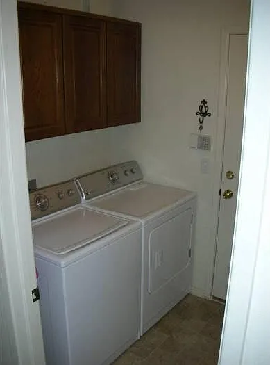 Inside Laundry area